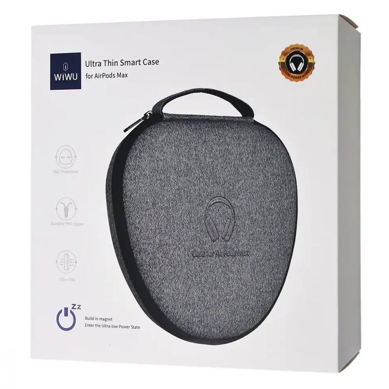 Футляр WIWU Ultrathin Smart для Airpods Max (Grey) в магазине vchehle.ua