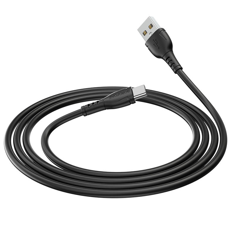 Фото Дата кабель Borofone BX51 Triumph USB to Type-C (1m) (Черный) в магазине vchehle.ua