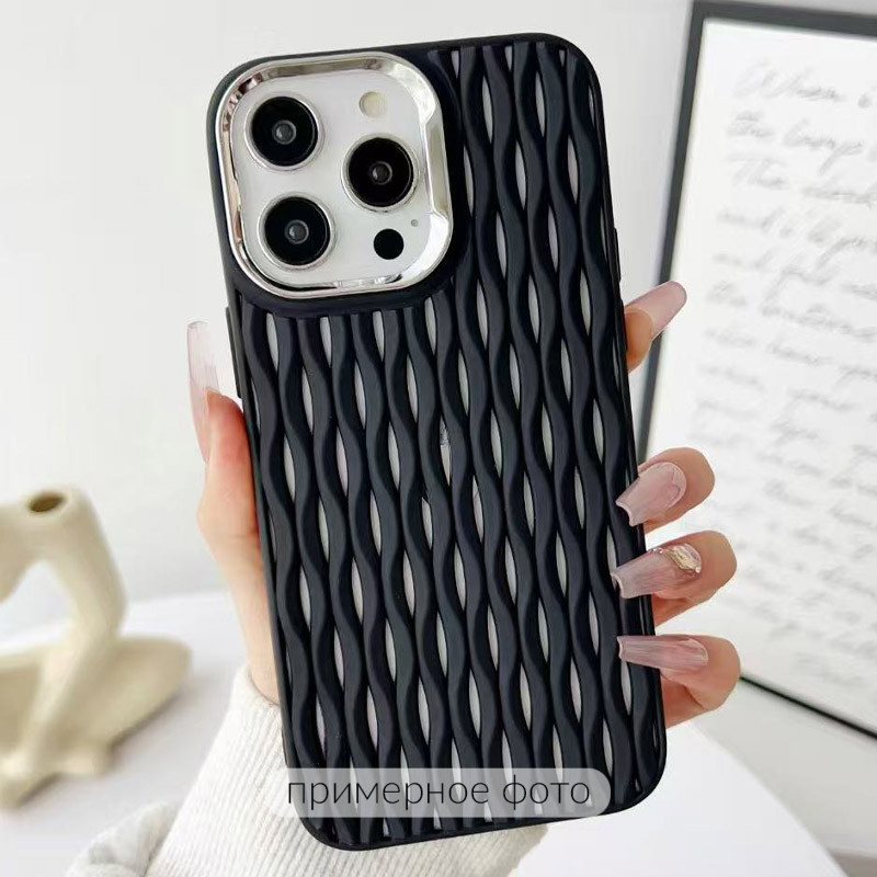 Фото Чохол TPU Ribbio на Apple iPhone 16 (6.1") (Black) на vchehle.ua