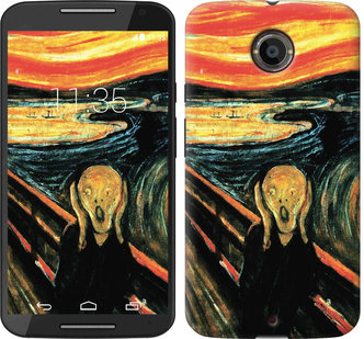 

Чехол Крик Мунка для Motorola Moto X2 266322