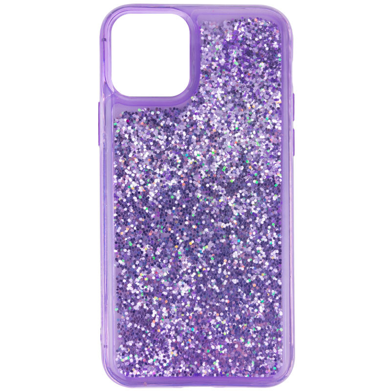 

TPU+PC чехол Sparkle (glitter) для Apple iPhone 12 Pro Max (6.7") (Фиолетовый) 1062696