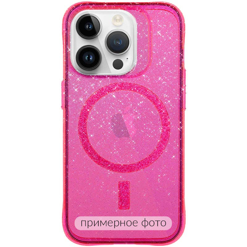 Чохол TPU Radiance with Magnetic safe для Apple iPhone 16 (6.1") (Red)