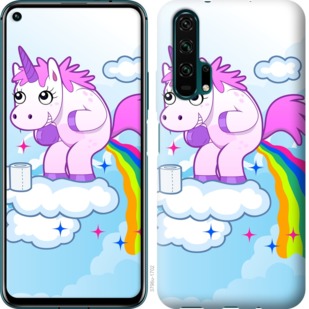 Чехол Единорожка для Huawei Honor 20 Pro