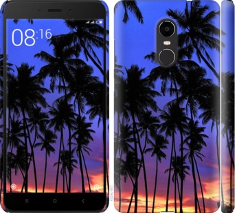 

Чехол Пальмы для Xiaomi Redmi Note 4X 759183