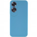 Чехол TPU GETMAN Liquid Silk Full Camera для Oppo A60 4G (Голубой / Blue)