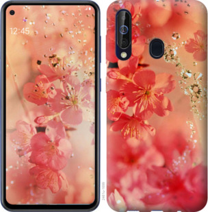 

Чехол Розовые цветы для Samsung Galaxy A60 2019 A606F 742212