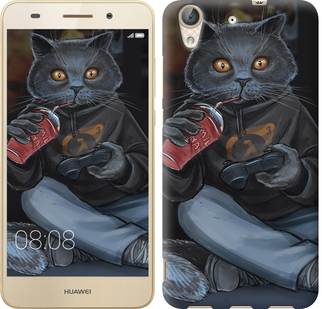 

Чехол gamer cat для Huawei Y6 II 635602