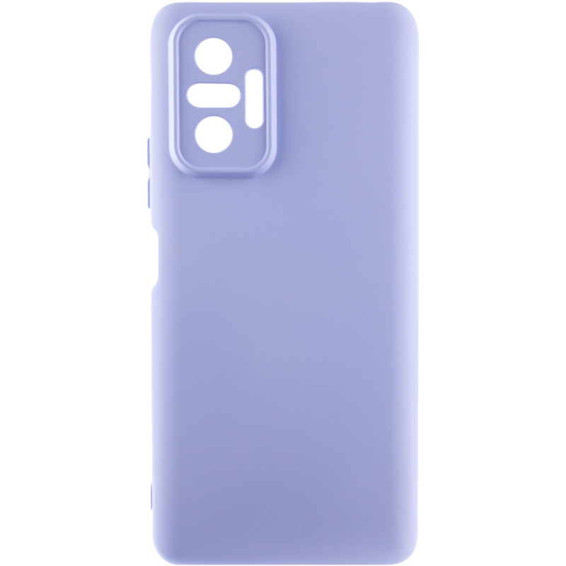 Фото Чехол Silicone Cover Lakshmi Full Camera (AA) для Xiaomi Redmi Note 10 Pro / 10 Pro Max (Сиреневый / Dasheen) на vchehle.ua