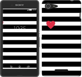 

Чохол Чорно-білі смуги на Sony Xperia E3 D2202 751922