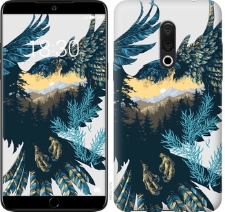 

Чохол Арт-орел на тлі природи на Meizu 16th 672428
