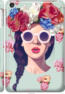 

Чехол Девушка с цветами для iPad mini 95536