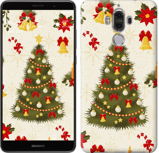 

Чехол Новогодняя елка для Huawei Mate 9 451108