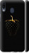 Чехол Черная клубника для Samsung Galaxy M20