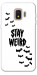 Чехол Stay Weird для Galaxy J2 Core (2018)