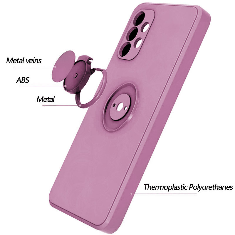

Чехол TPU Candy Ring Full Camera для Samsung Galaxy A52 4G (Лиловый / Lilac Pride) 1164020