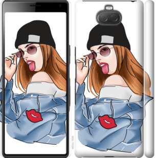 

Чехол Девушка v3 для Sony Xperia 10 I4113 842954