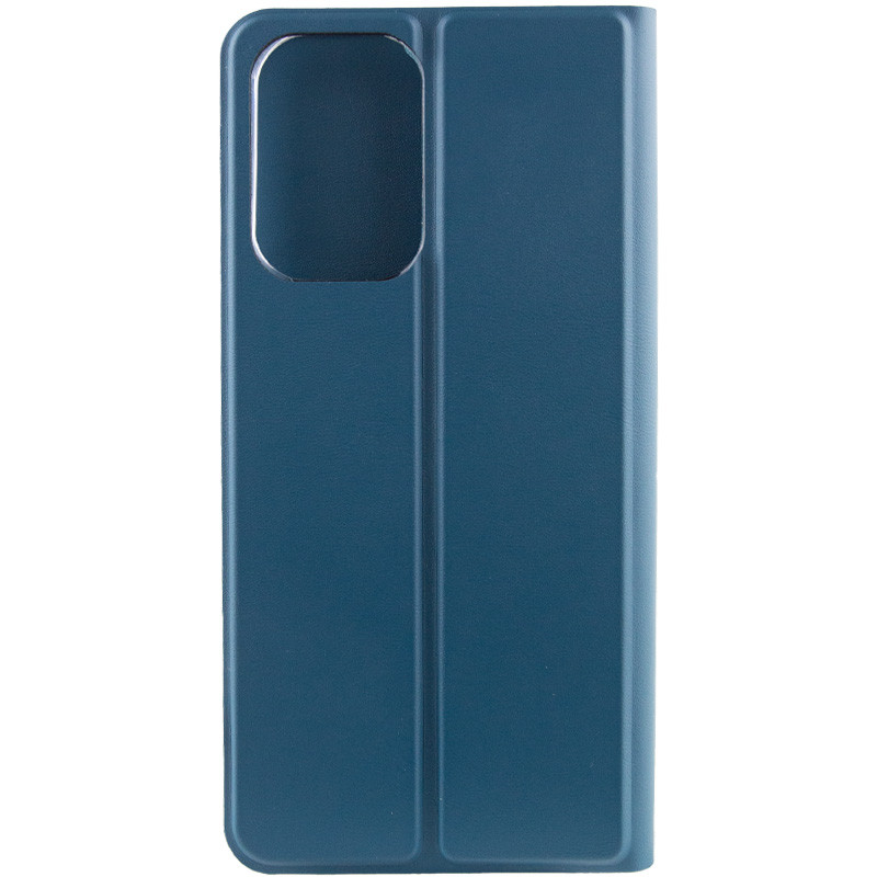 Фото Кожаный чехол книжка GETMAN Elegant (PU) для Motorola Moto G24 / G04 / E14 (Синий) на vchehle.ua