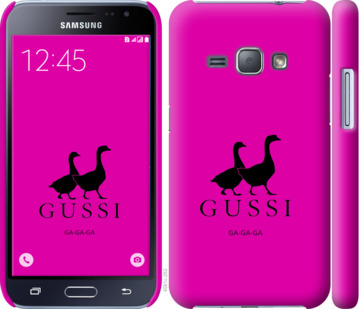 

Чехол Гуси для Samsung Galaxy J1 (2016) Duos J120H 814277