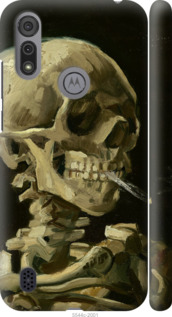 Чехол Винсент Ван Гог. Череп для Motorola E6s