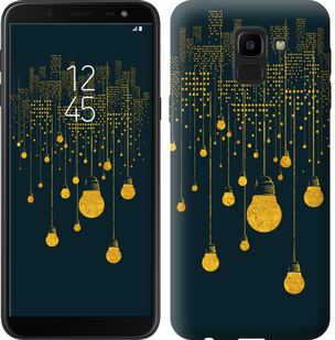

Чехол Иллюстрация ночного города для Samsung Galaxy J6 2018 647229