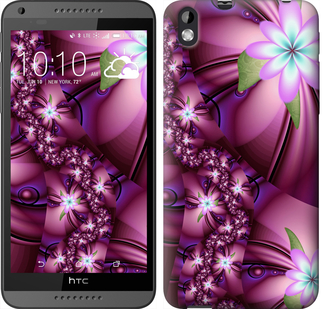 

Чехол Цветочная мозаика для HTC Desire 816 120956