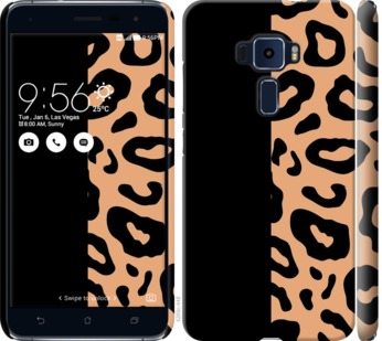 Чехол Пятна леопарда для Asus Zenfone 3 ZE552KL