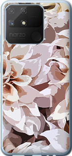 

Чехол пионы акварелью для Realme Narzo 50A 1610805