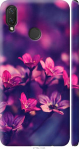 Чехол Пурпурные цветы для Huawei P Smart+