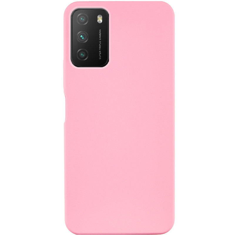 Чехол Silicone Cover Lakshmi (AA) для Xiaomi Poco M3 (Розовый / Pink)