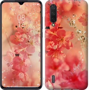 

Чехол Розовые цветы для Xiaomi Mi CC9 779967