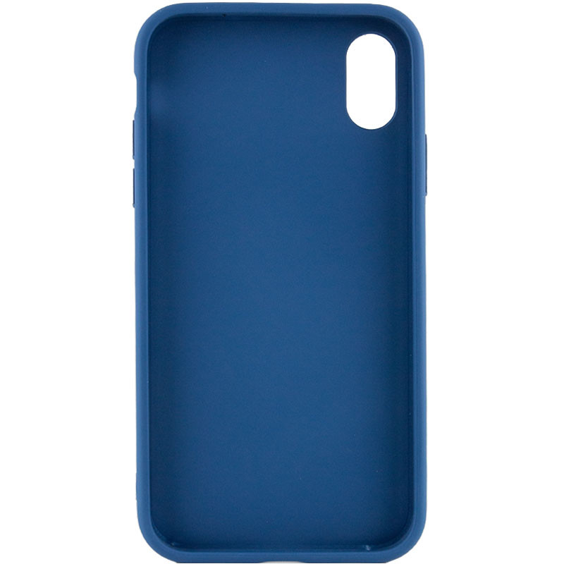 Фото TPU чохол Bonbon Metal Style на Apple iPhone XS Max (6.5") (Синій / Denim Blue) в маназині vchehle.ua