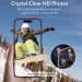 Купить Защитное стекло Metal Classic на камеру (в упак.) для Apple iPhone 17 (6.3") (Сиреневый / Rainbow) на vchehle.ua