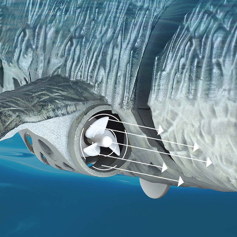 Купити Човен на радіокеруванні SHT 3712-3A Mosasaurus 2.4G (Grey) на vchehle.ua