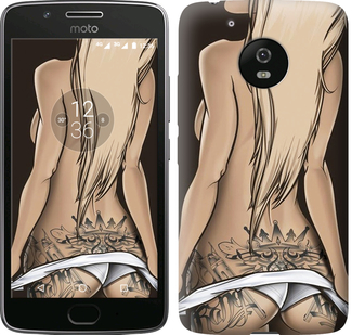

Чохол Дівчина з татуюванням на Motorola Moto G5 644466