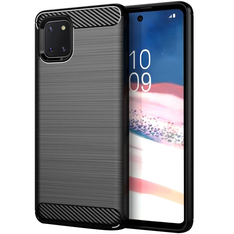 TPU чохол Slim Series на Samsung Galaxy Note 10 Lite (A81) (Чорний)