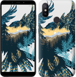 

Чехол Арт-орел на фоне природы для Xiaomi Mi 6X 646417