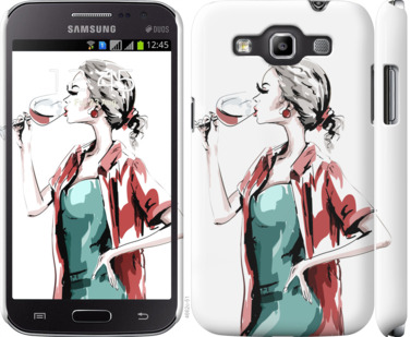 

Чохол Дівчина з келихом на Samsung Galaxy Win i8552 841407
