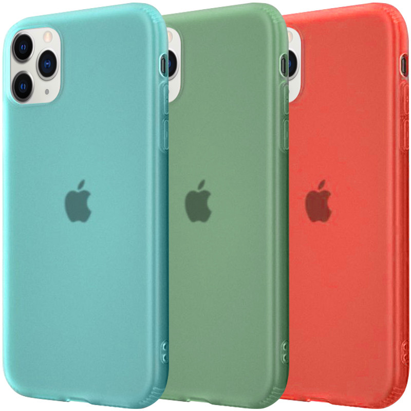 Силиконовый матовый полупрозрачный чехол для Apple iPhone 11 Pro Max (6.5")