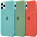 Силиконовый матовый полупрозрачный чехол для Apple iPhone 11 Pro Max (6.5")