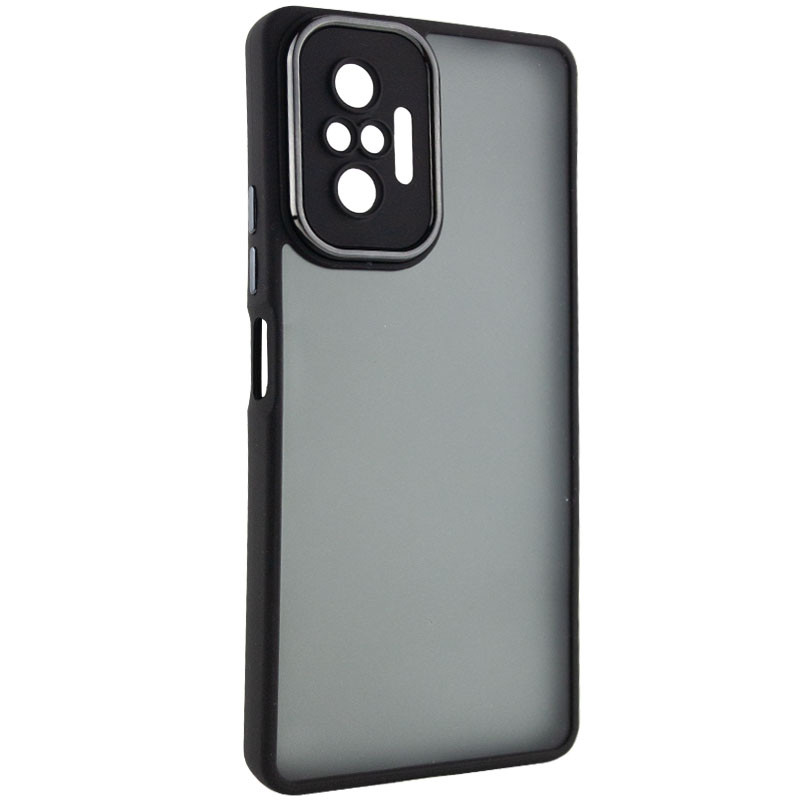 TPU+PC чехол Accent для Xiaomi Redmi Note 10 Pro / 10 Pro Max (Black)