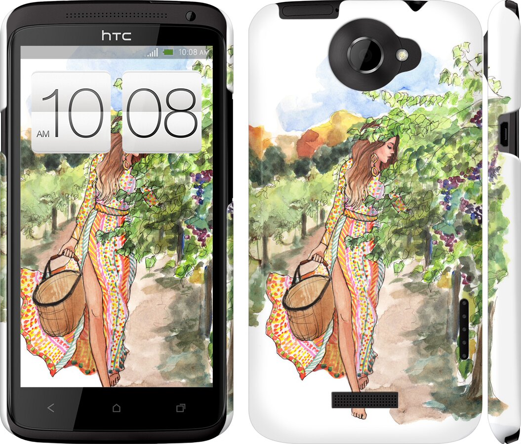 

Чехол Девушка Лето для HTC One X 102917