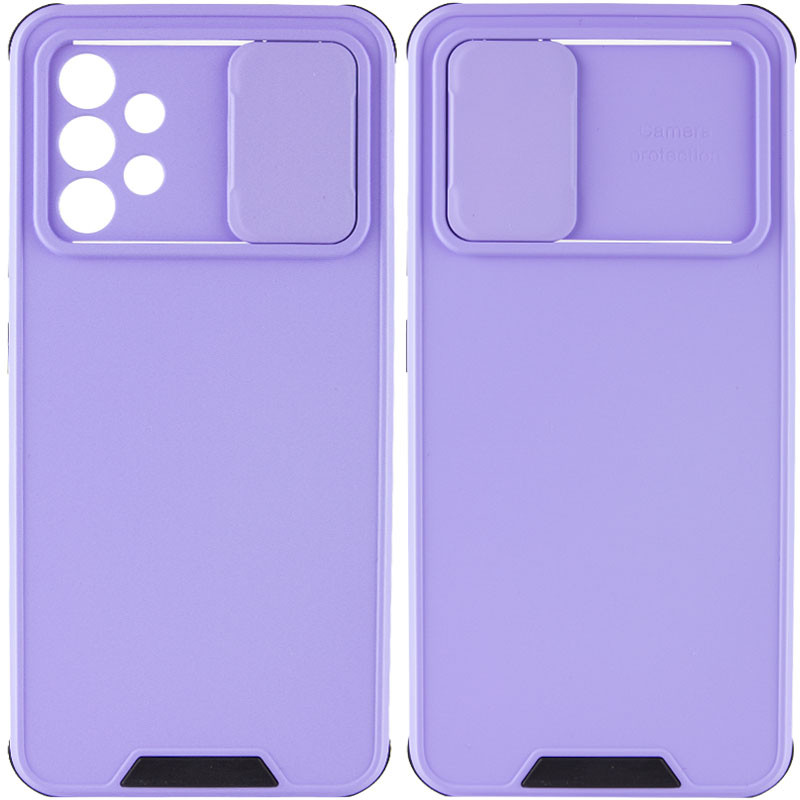 

TPU+PC чохол Lens series на Samsung Galaxy A32 4G (Бузковий) 1213037