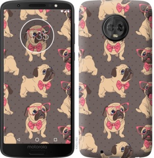 

Чехол мопсики 2 для Motorola Moto G6 765163