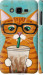 Чехол Зеленоглазый кот в очках для Samsung Galaxy J7 Neo J701F