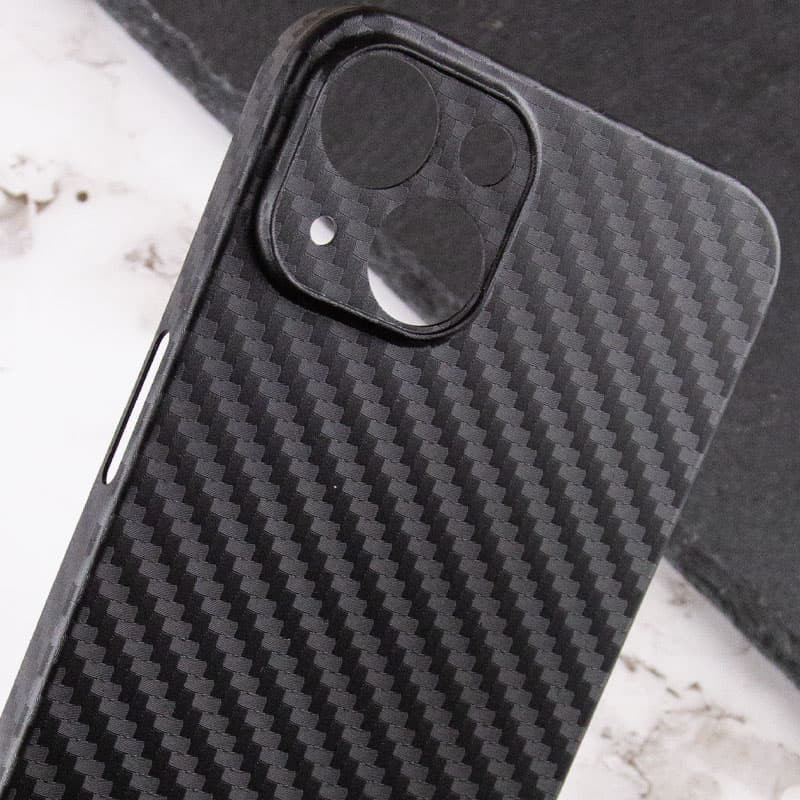 Чохол K-DOO Air carbon Series на Apple iPhone 13 (6.1") (Дефект упаковки / Black) в магазині vchehle.ua
