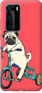 

Чехол Мопс на велосипеде для Huawei P40 Pro Plus 1084831