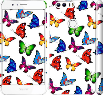 

Чехол Красочные мотыльки для Huawei Honor 8 881540