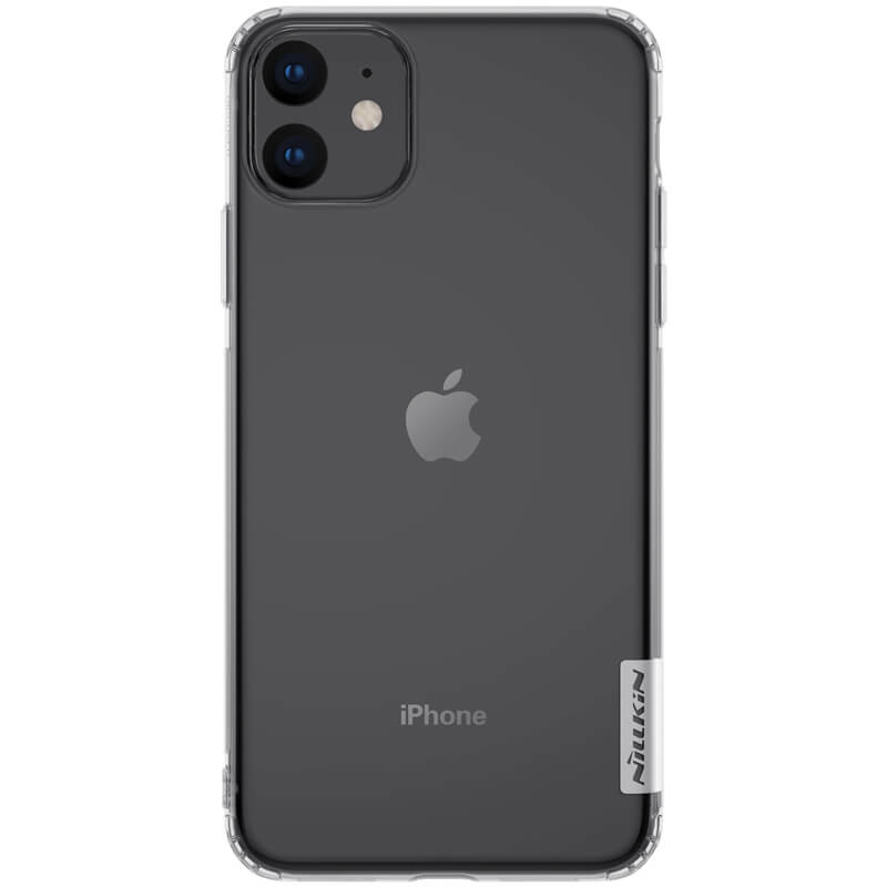

TPU чохол Nillkin Nature Series на Apple iPhone 11 (6.1") (Сірий (прозорий)) 766018