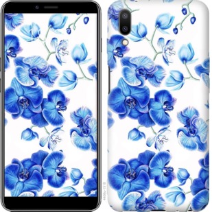 

Чехол Голубые орхидеи для Meizu E3 725124