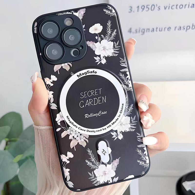 Фото TPU+PC чехол Secret with Magnetic Safe для Apple iPhone 12 Pro (6.1") (Black) на vchehle.ua